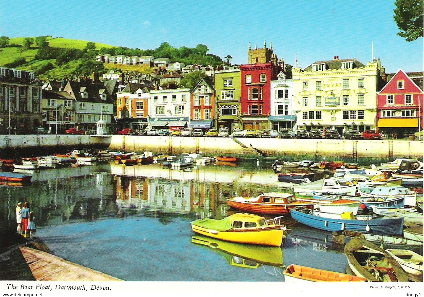 THE BOAT FLOAT, DARTMOUTH, DEVON, ENGLAND. UNUSED POSTCARD My1 - Other & Unclassified