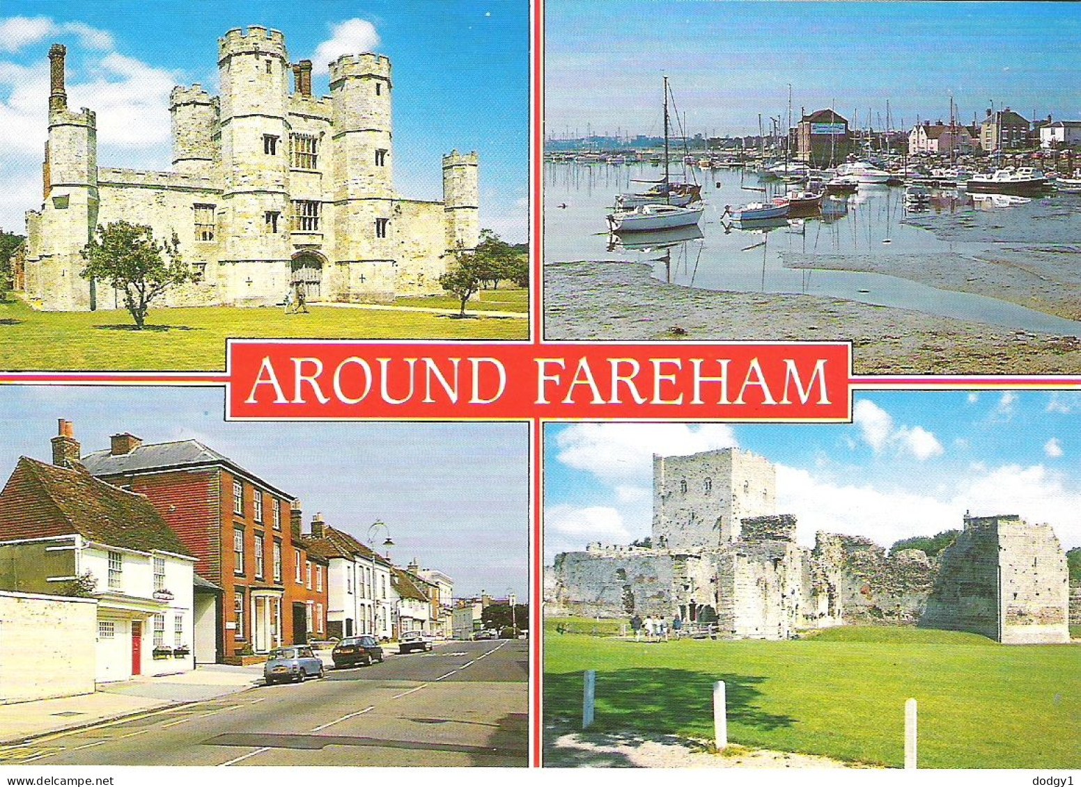 SCENES FROM AROUND FAREHAM, HAMPSHIRE, ENGLAND, UNUSED POSTCARD My1 - Other & Unclassified