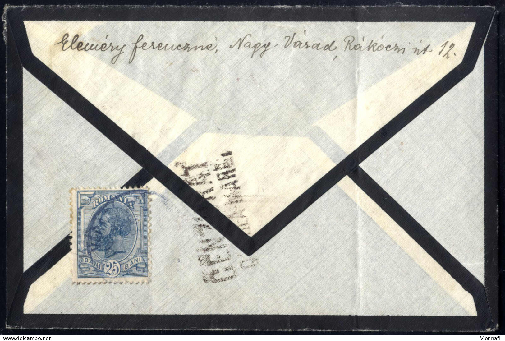 Cover 1920, Rekommandierter Brief Vom 23.9.1920 Von Nagyvárad Nach Wien, Vorderseitig Frankiert Mit Einem Dreierstreifen - Other & Unclassified