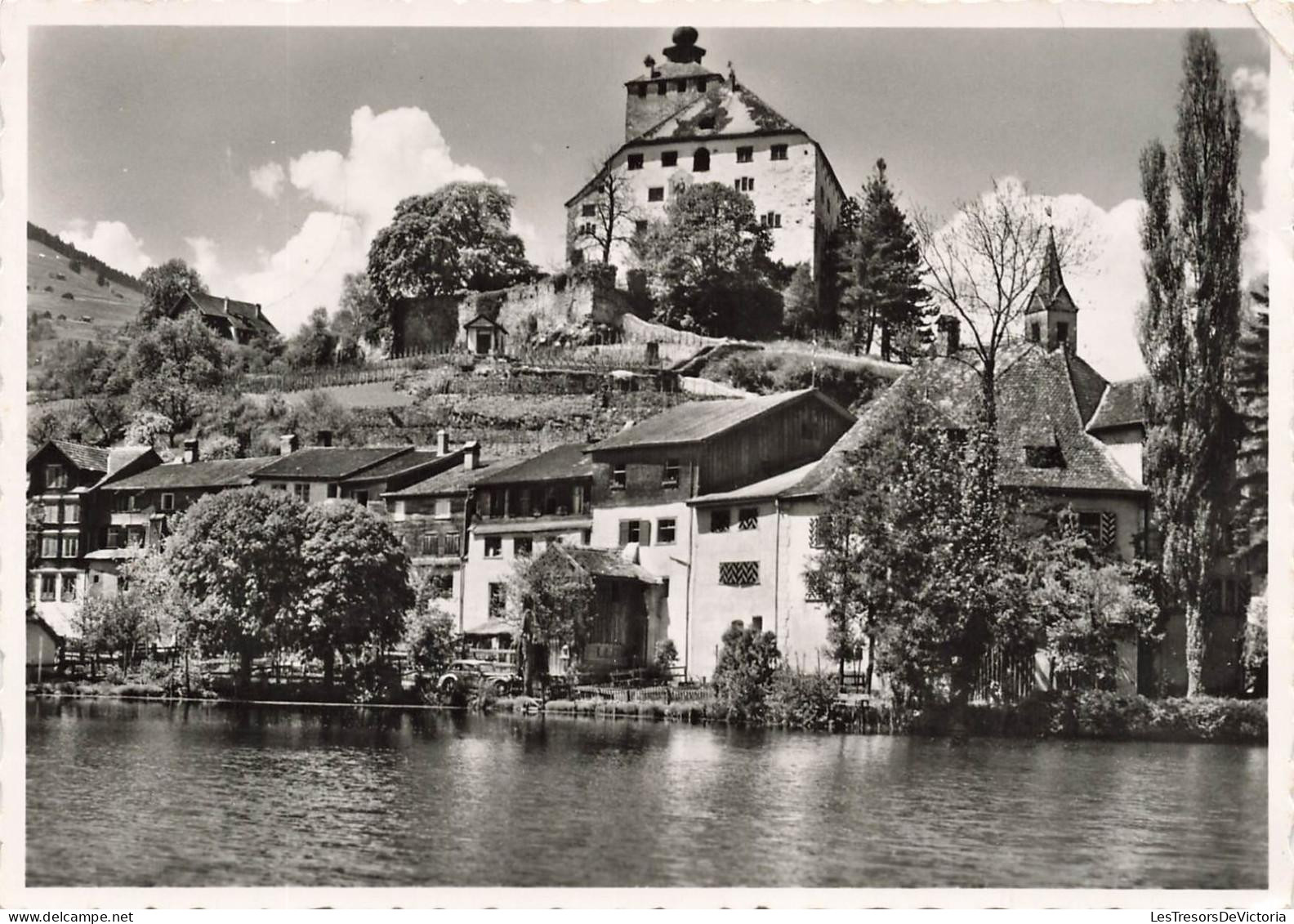 ALLEMAGNE - Schloss Stadtchen Werdenberg Bel Buchs - Schweiz - Stammsltz Der Grafen Von Werdenberg - Carte Postale - Bastei (sächs. Schweiz)