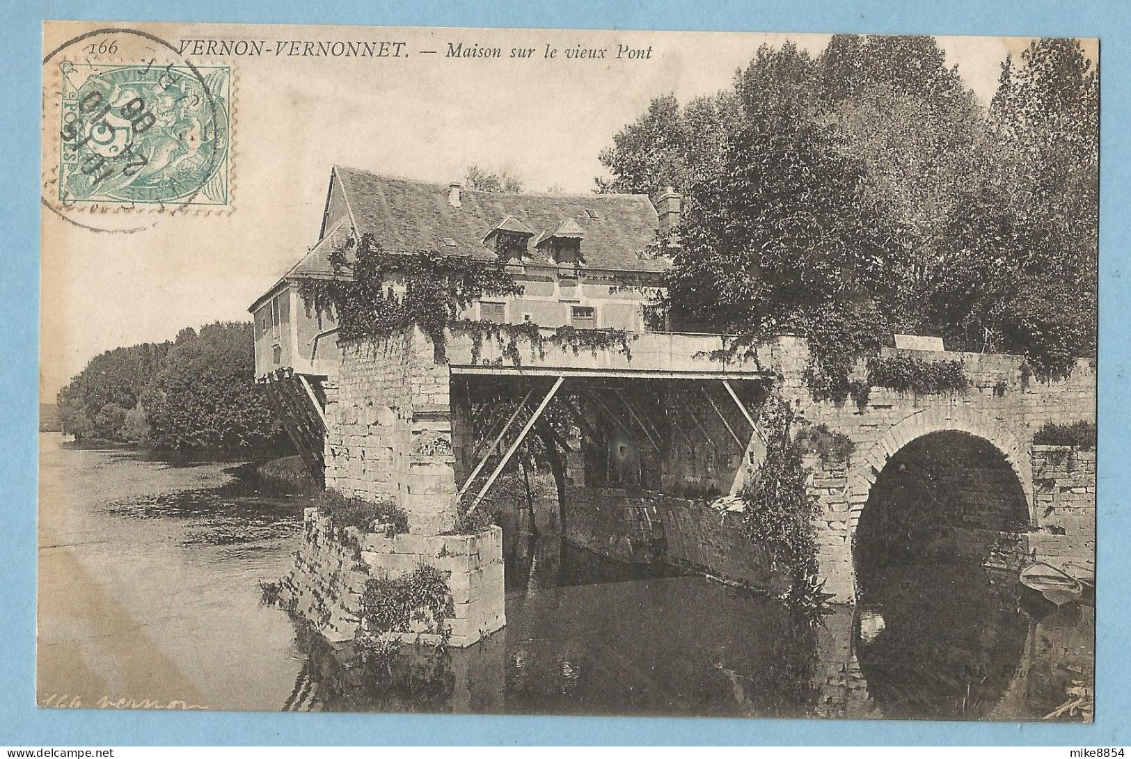 0781  CPA    VERNON-VERNONNET (Eure)  Maison Sur Le Vieux Pont  ++++++++++ - Vernon