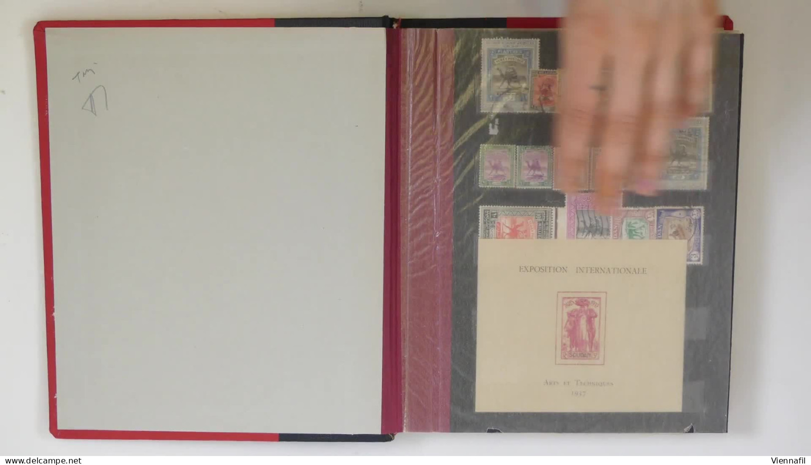**/*/o Sudan, Ägypten Und Aden 1880/1970 Ca., Lot Mit Fünf Alben, Abbildungen Siehe Onlinekatalog - Collections (with Albums)