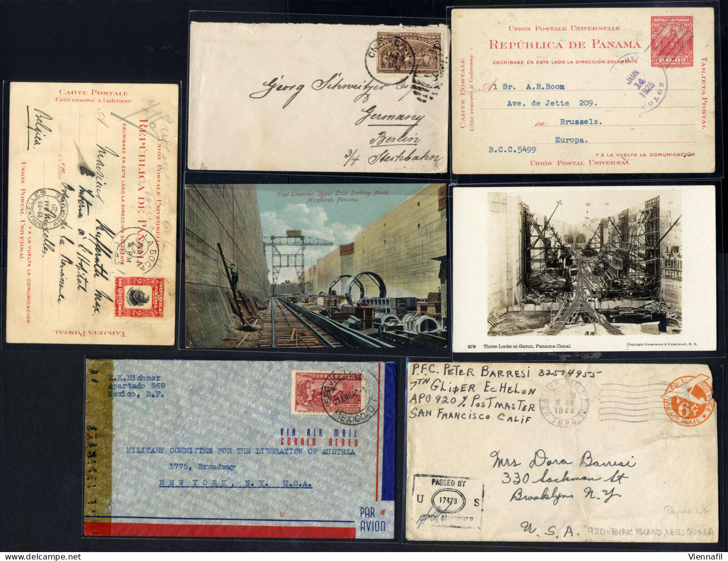 Cover 1862/1940, Ca 40 Ansichtskarten, Ganzsachen Und Briefe, Alle Bilder Im Onlinekatalog - Autres - Amérique