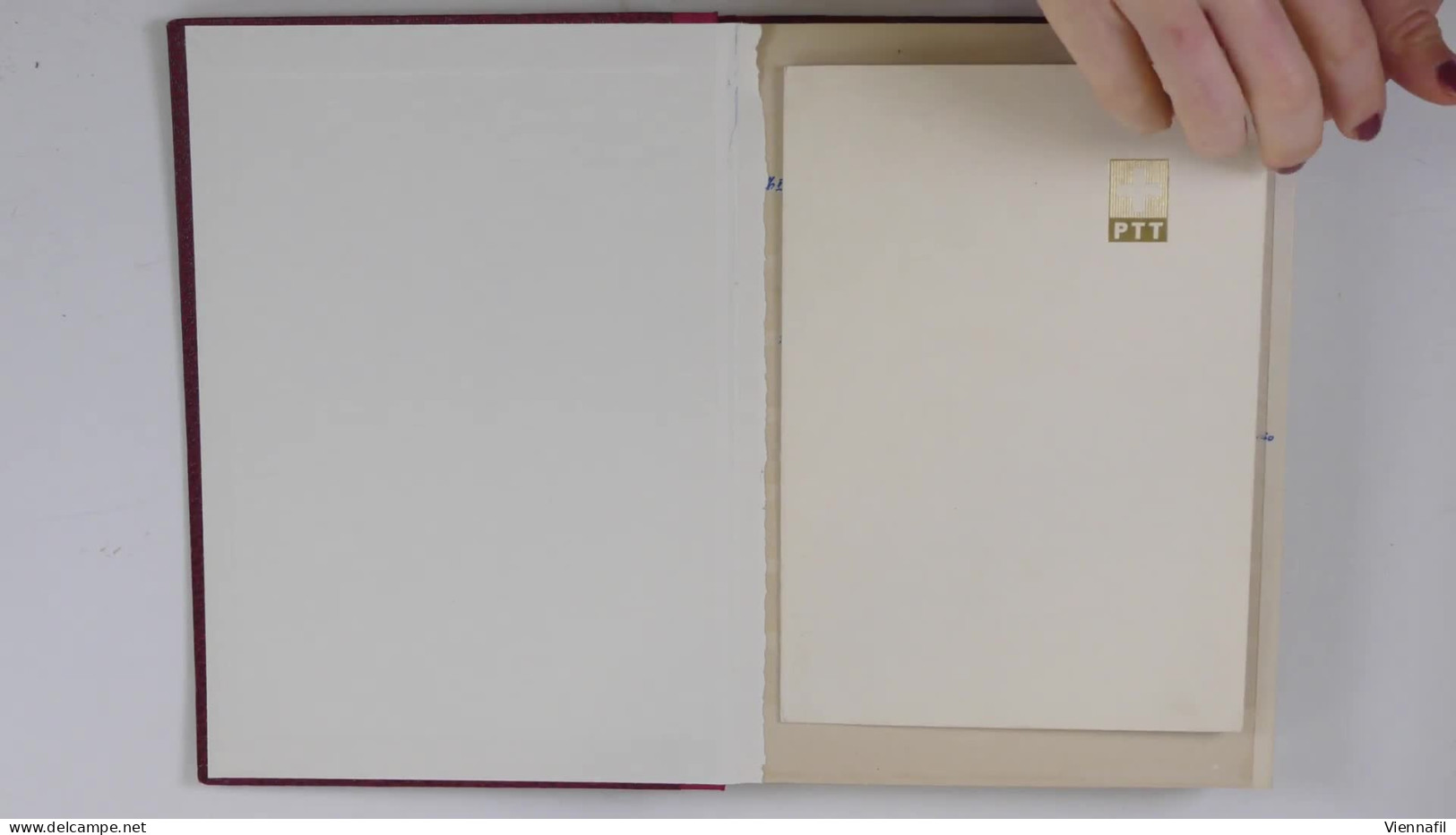 O/cover Schweiz 1850/1963 Ca., Fast Komplette Gestempelte Sammlung Ohne Blöcke Im Einsteckbuch, Zusätzlich Kleines Album - Autres & Non Classés