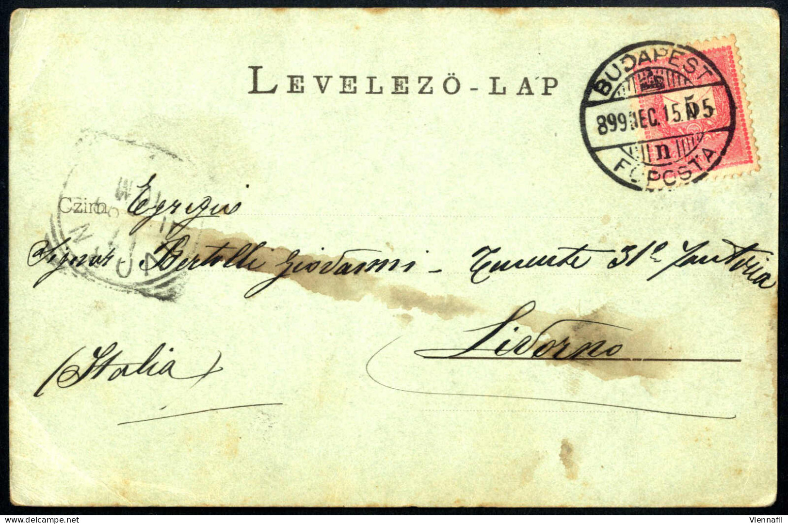 cover Ungarn 1871/1953 ca., Lot mit 30 Briefen / Paketkarten / Ganzsachen im Album, ein Attest, Abbildungen siehe Online