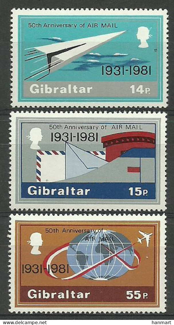 Gibraltar 1981 Mi 426-428 MNH  (ZE1 GIB426-428) - Otros & Sin Clasificación