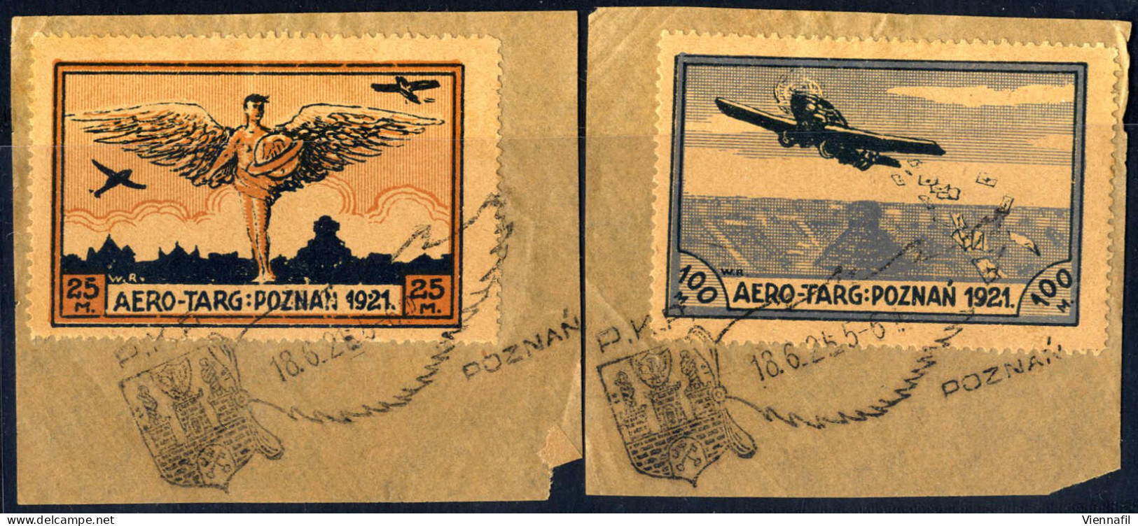 **/*/o 1910-1978, Interessantes Lot Von Mehr Als 150 Flugpostvignetten (Flugmeetings, Geschwaderflüge, Flugausstellungen - Other (Air)