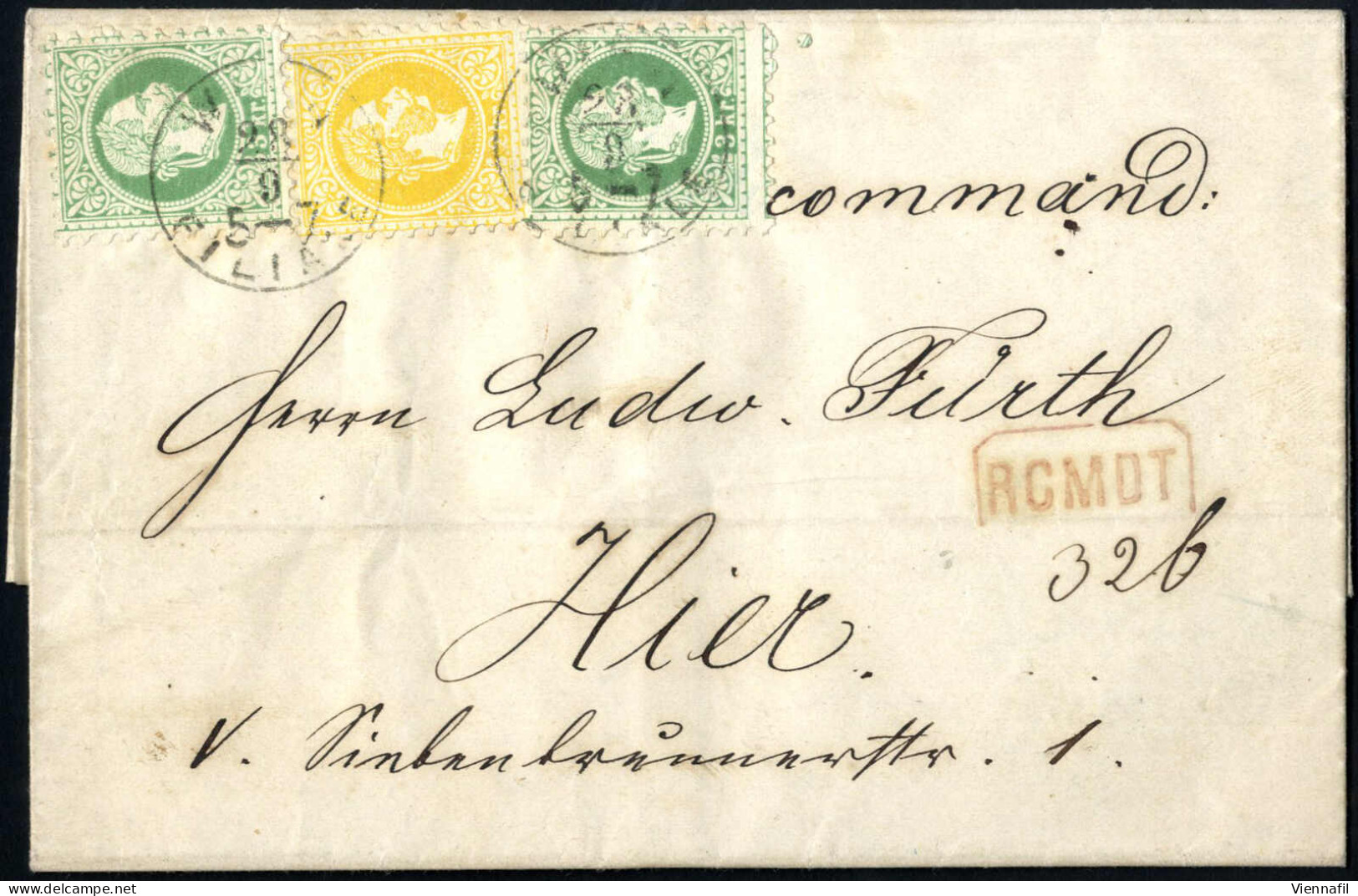 Cover 1850/67, Lot Mit Ca. 200 Belegen, Recepissen, Nachfrageschreiben, Dabei Viele Interessante Stücke, Abbildungen Sie - Sammlungen