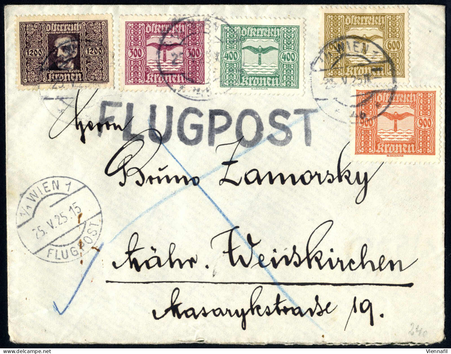 Cover 1920/45 Ca., Lot Mit Einigen Hundert Briefen/Ganzsachen, Fundgrube Für Den Spezialisten, Abbildungen Siehe Onlinek - Collections