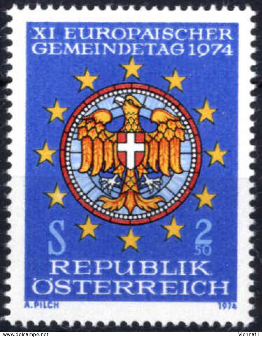 ** 1945/75, Fast Komplette Postfrische Österreich-Sammlung Mit Gemeindetag, Abbildungen Siehe Onlinekatalog - Verzamelingen