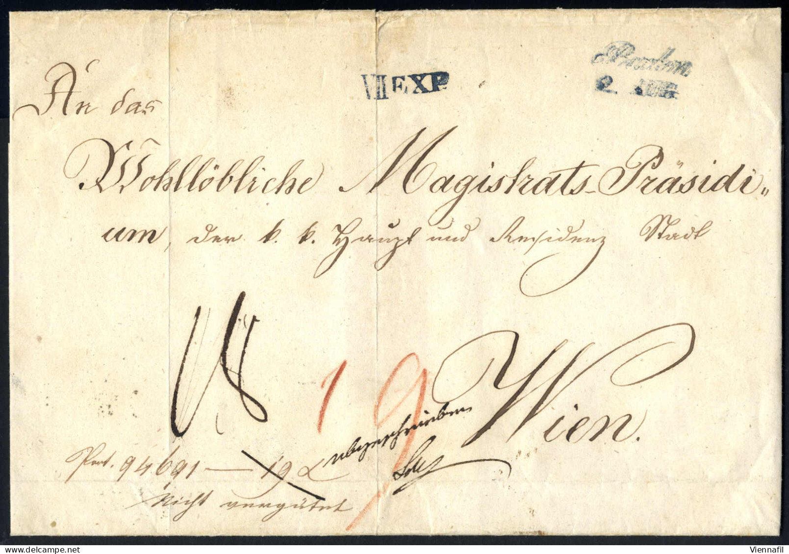 Cover Niederösterreich 1792/1847 Ca., Postrouten "Wien - Pressburg / Schottwien" Plus Nebenlinien Baden / Günselsdorf /  - Collections