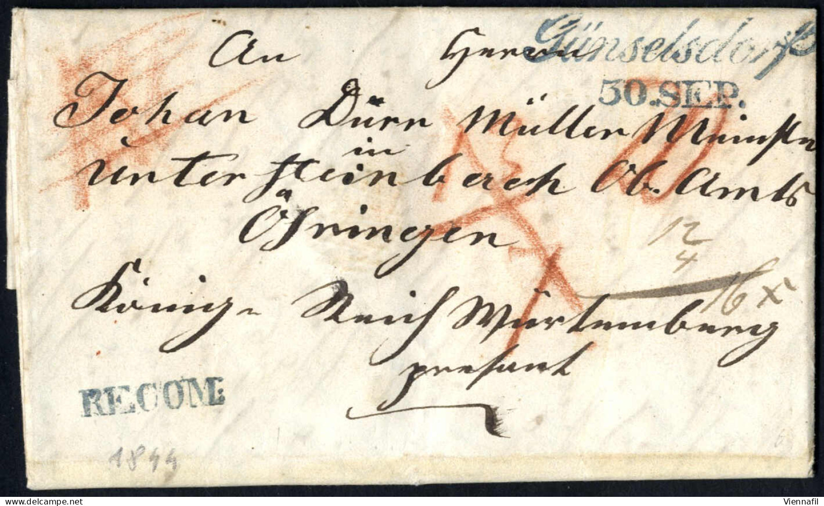 Cover Niederösterreich 1792/1847 Ca., Postrouten "Wien - Pressburg / Schottwien" Plus Nebenlinien Baden / Günselsdorf /  - Colecciones