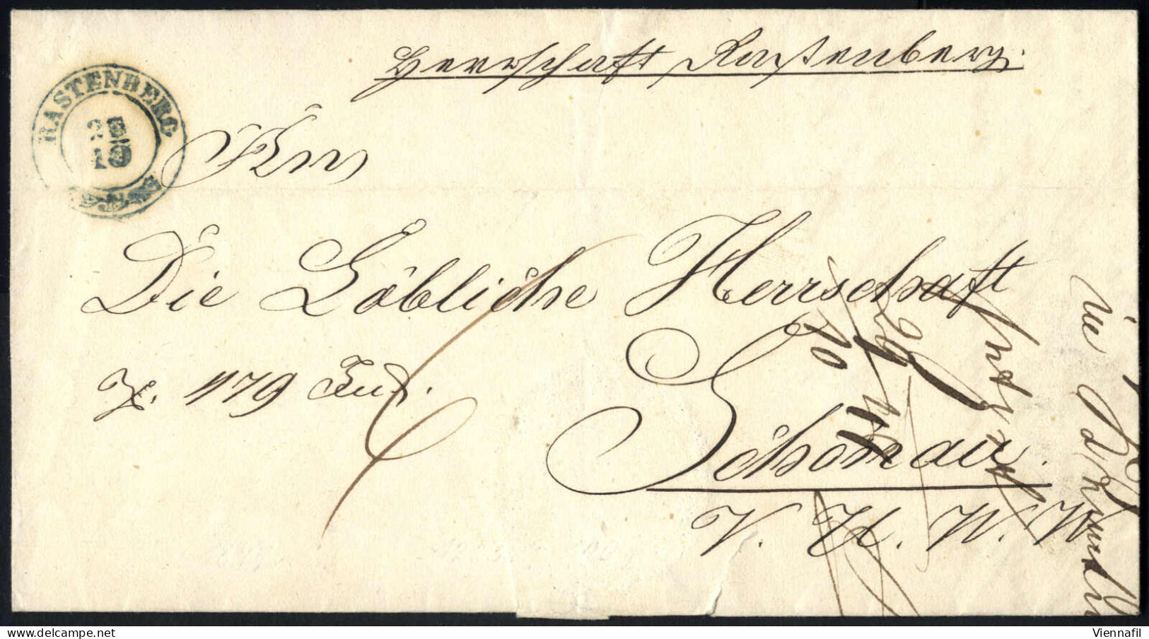 Cover Niederösterreich 1692/1850 Ca., Postroute "Wien-Loosdorf-Melk-Schrems" / "Mautern-Datschitz" / "Krems- Raabs" / "G - Verzamelingen