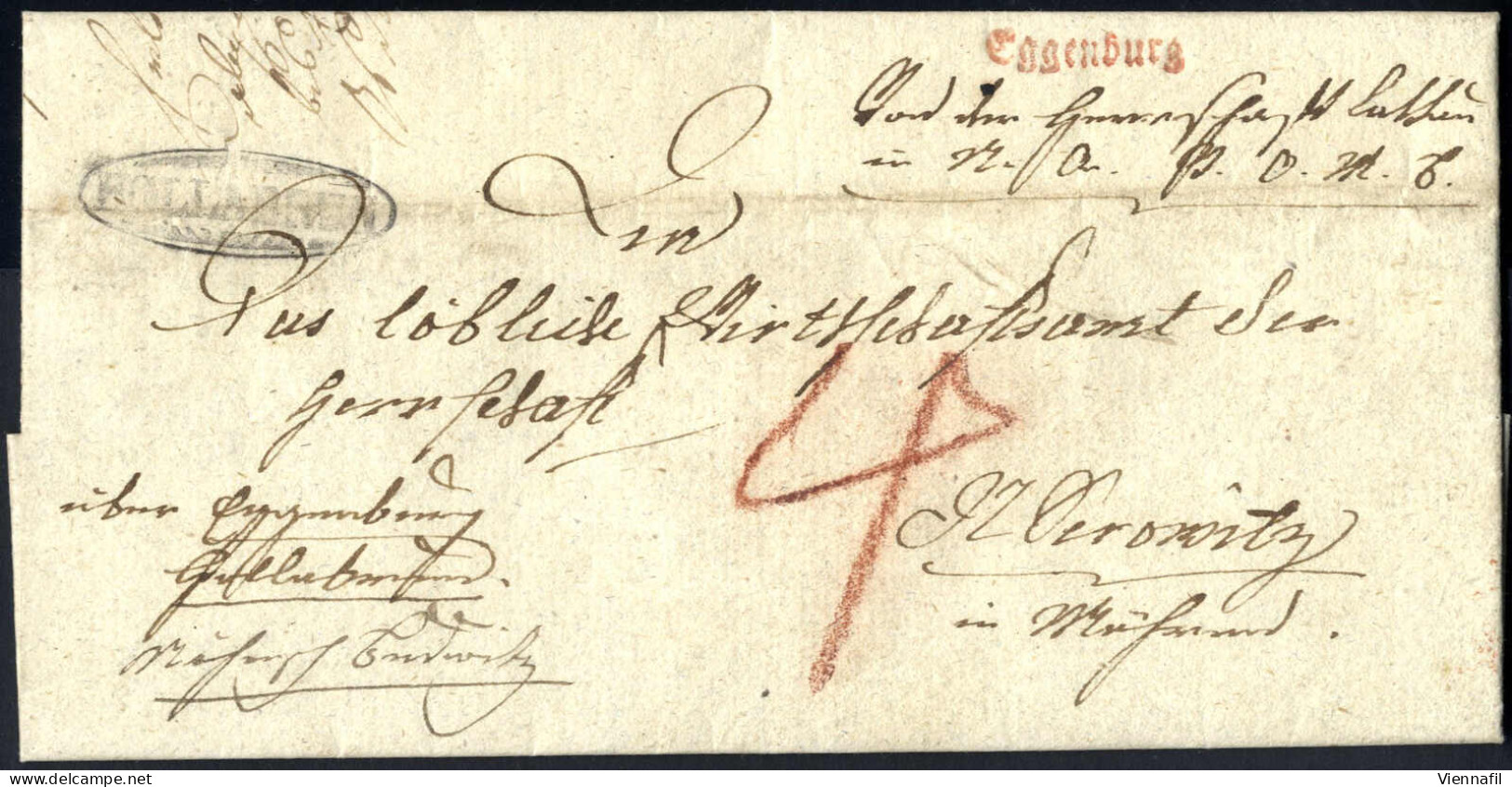 Cover Niederösterreich 1761/1848 Ca., Postrouten "Krems - Znail" Und "Stockerau - Laa" Mit Nebenlinien, Sammlung Mit übe - Verzamelingen