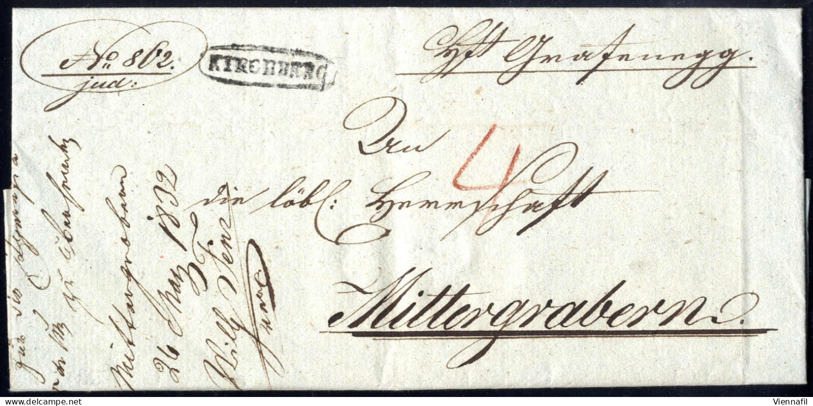 Cover Niederösterreich 1761/1848 Ca., Postrouten "Krems - Znail" Und "Stockerau - Laa" Mit Nebenlinien, Sammlung Mit übe - Verzamelingen