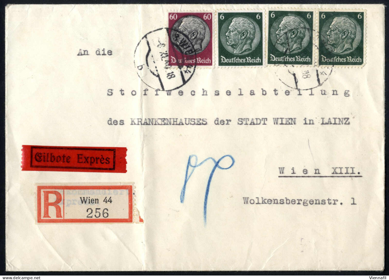 Cover Ostmark, Lot Mit Einigen Hundert Belegen In Schachtel - Collections