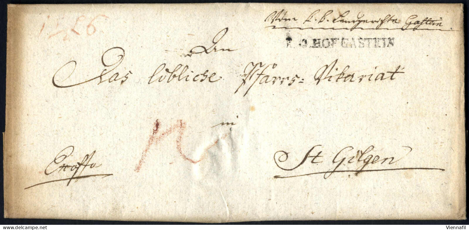 Cover Salzburg 1716/1849 Ca., Sammlung Aus 46 Vorphilabriefen, Einige Interessante Belege Aus Der Bayerischen Zeit, Ca.  - Collections