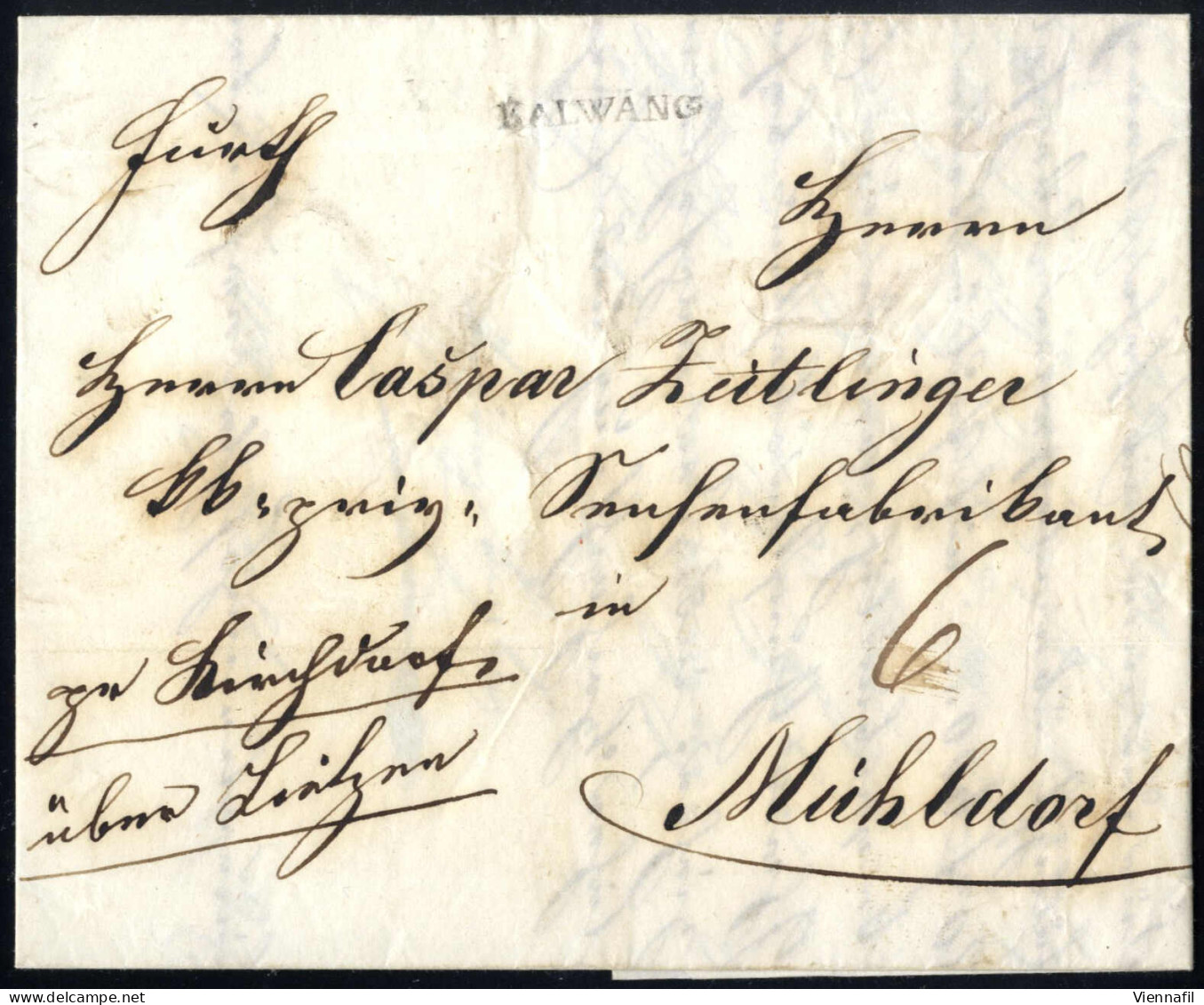 Cover Steiermark 1745/1850 Ca., Sammlung Mit über 150 Vorphilabriefen, Darunter Auch Reko, Ca. 5000 Müllerpunkte, Abbild - Collections