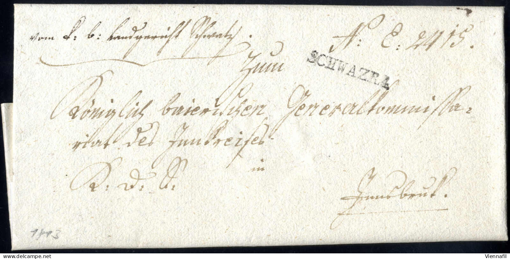 Cover Tirol Und Vorarlberg 1629/1850 Ca., Interessante Vorphilasammlung In Drei Alben Mit Einigen Rekobriefen Und Recepi - Sammlungen