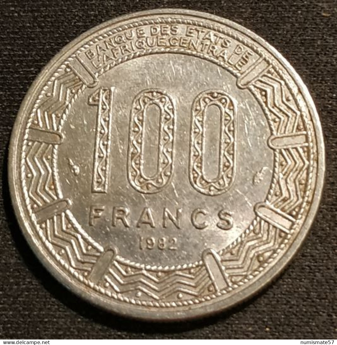 Pas Courant - CONGO - 100 FRANCS 1982 - KM 2 - Congo (República 1960)
