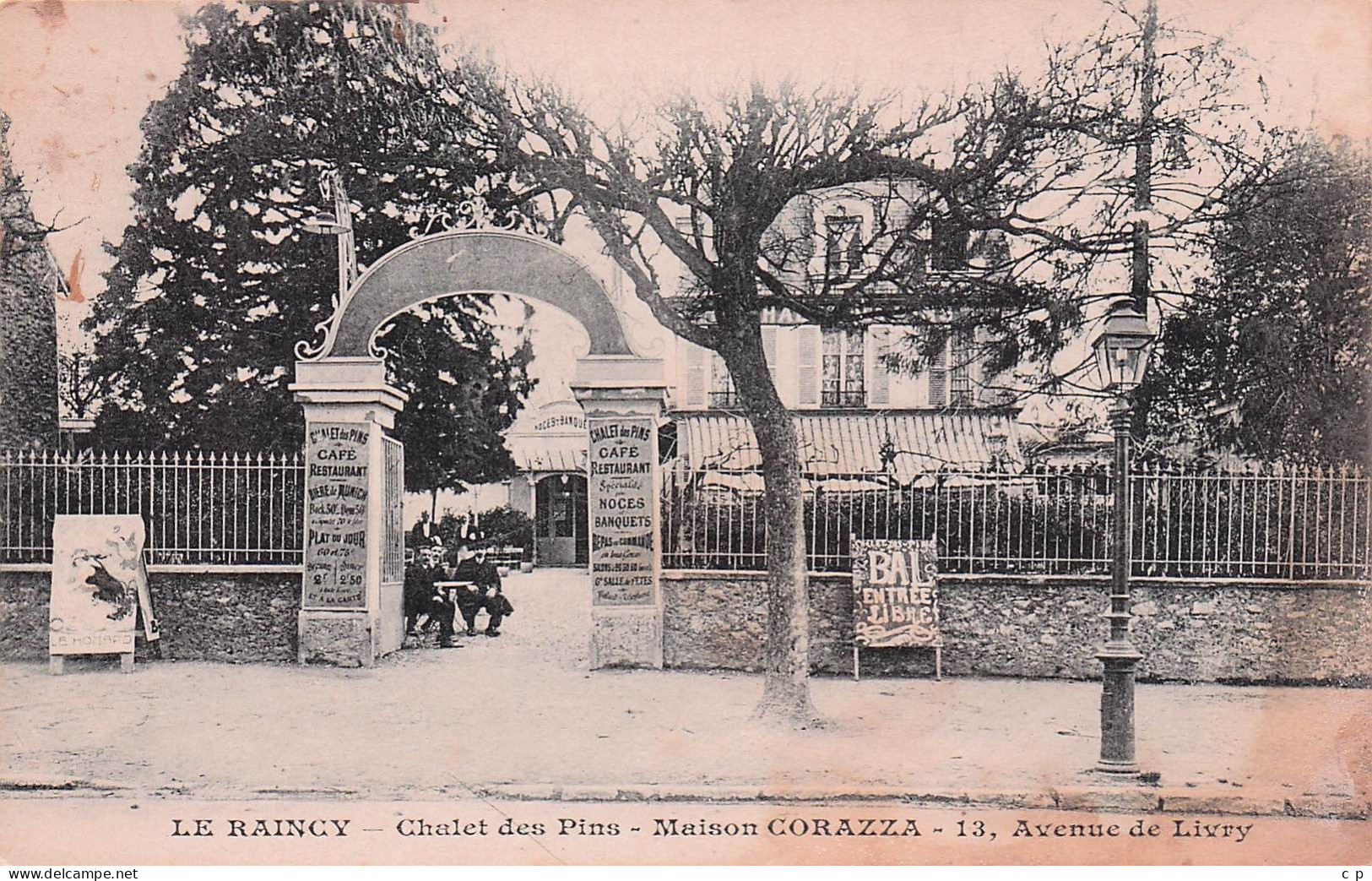 Le Raincy - Chalet Des Pins - Maison Corraza   - CPA °J - Le Raincy