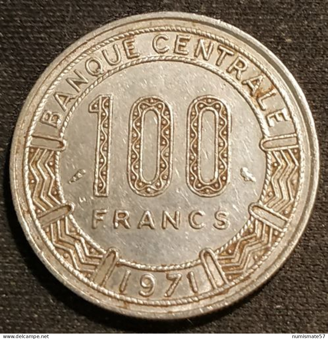 CAMEROUN - 100 FRANCS 1971 - KM 15 - Camerún