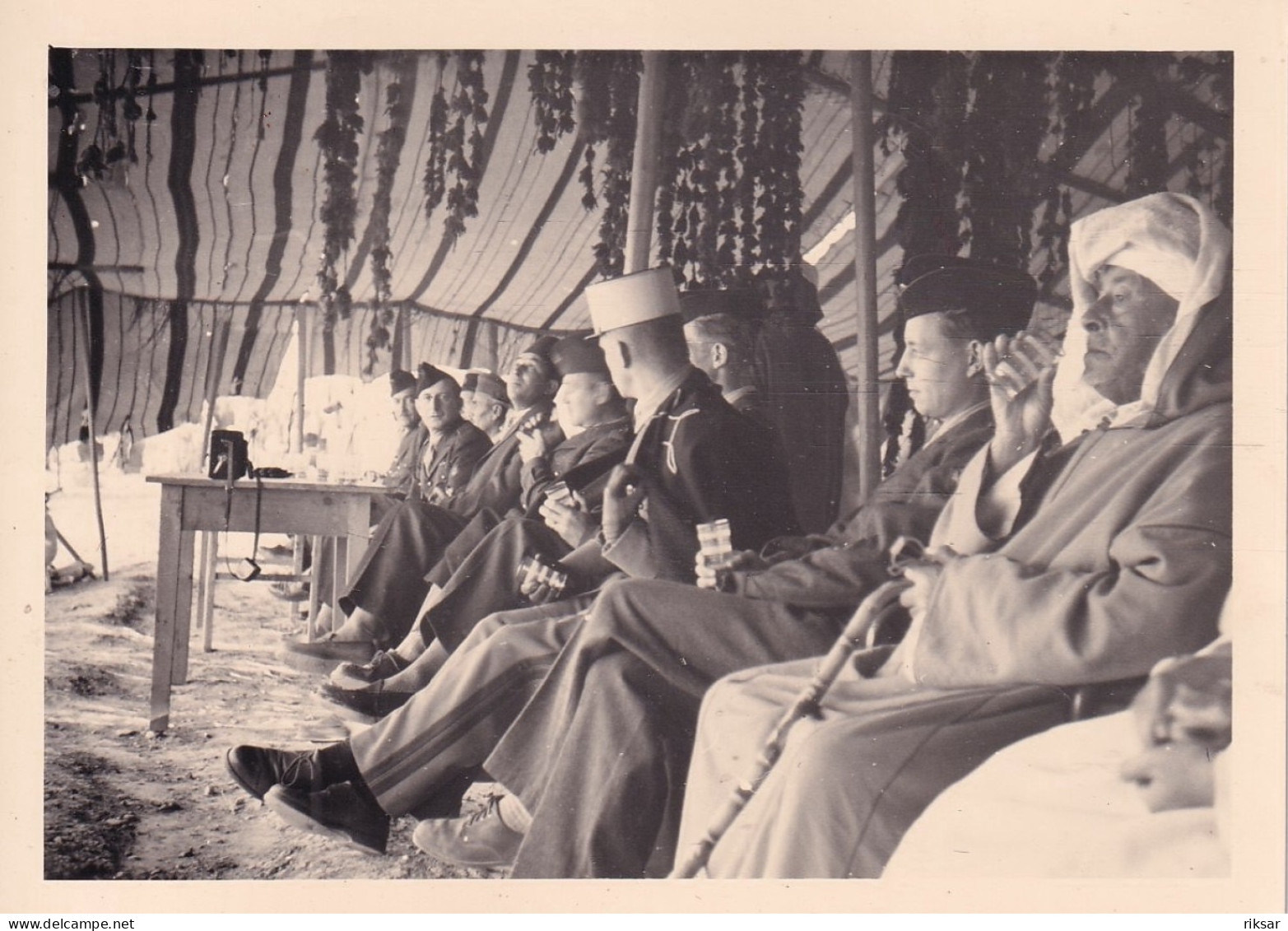 MAROC(GUERCIF) PHOTO MILITAIRE(1957) - Afrika