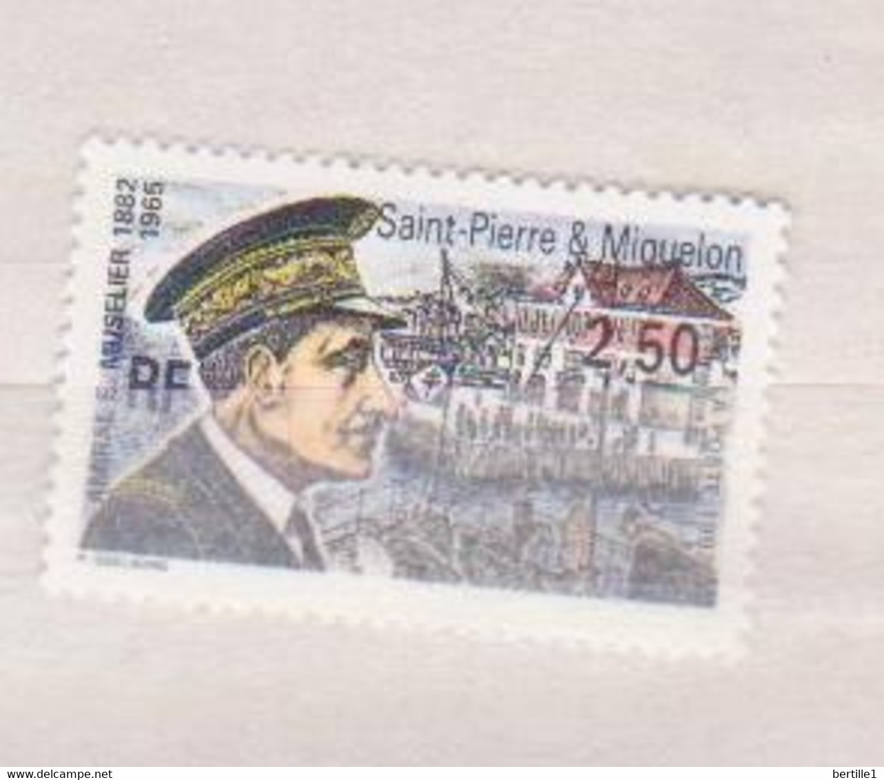 SAINT PIERRE ET MIQUELON           N°  YVERT 558  NEUF SANS  CHARNIERES    ( NSCH 04 ) - Ungebraucht