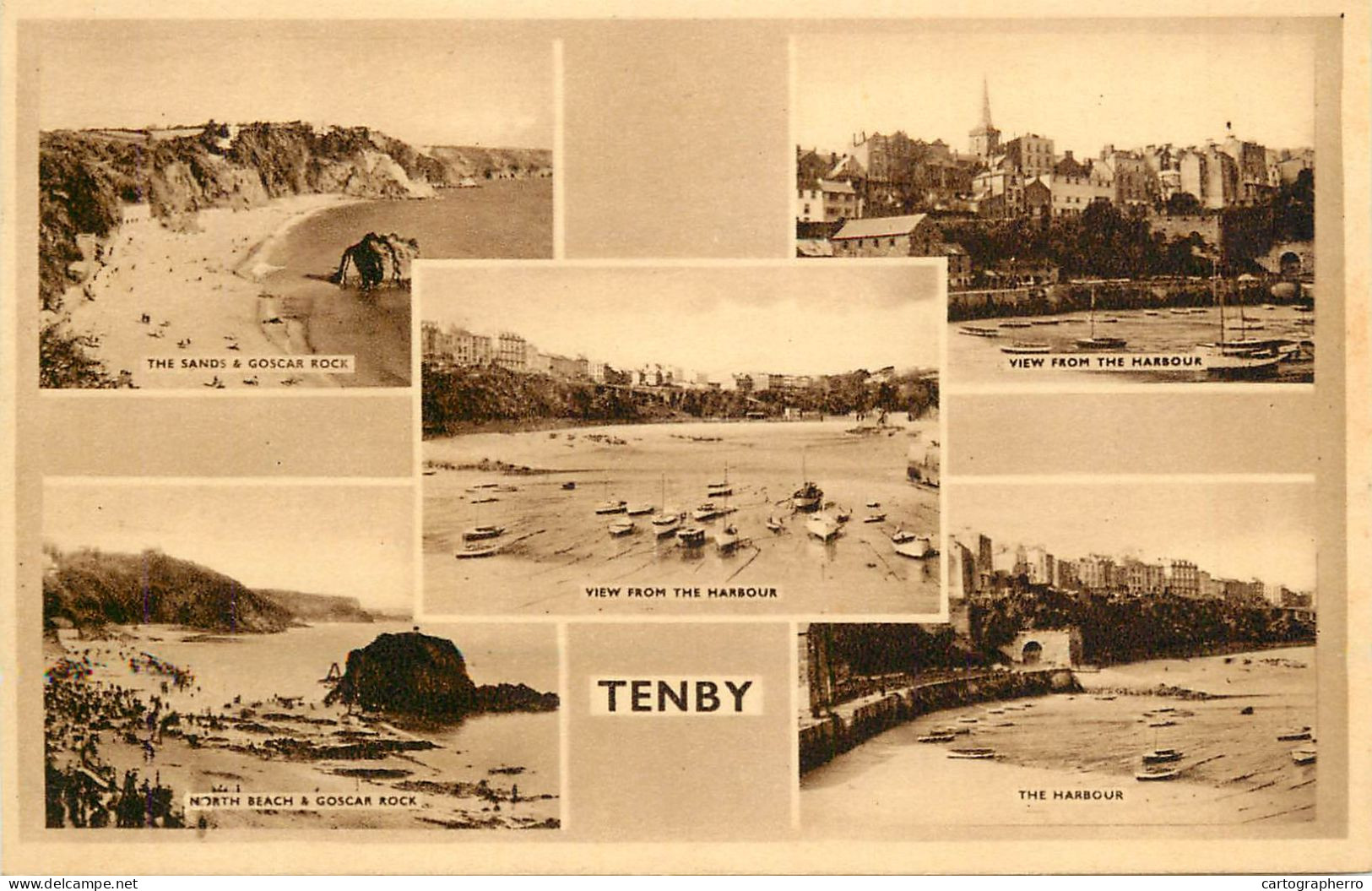 Wales Tenby Multi View - Pembrokeshire