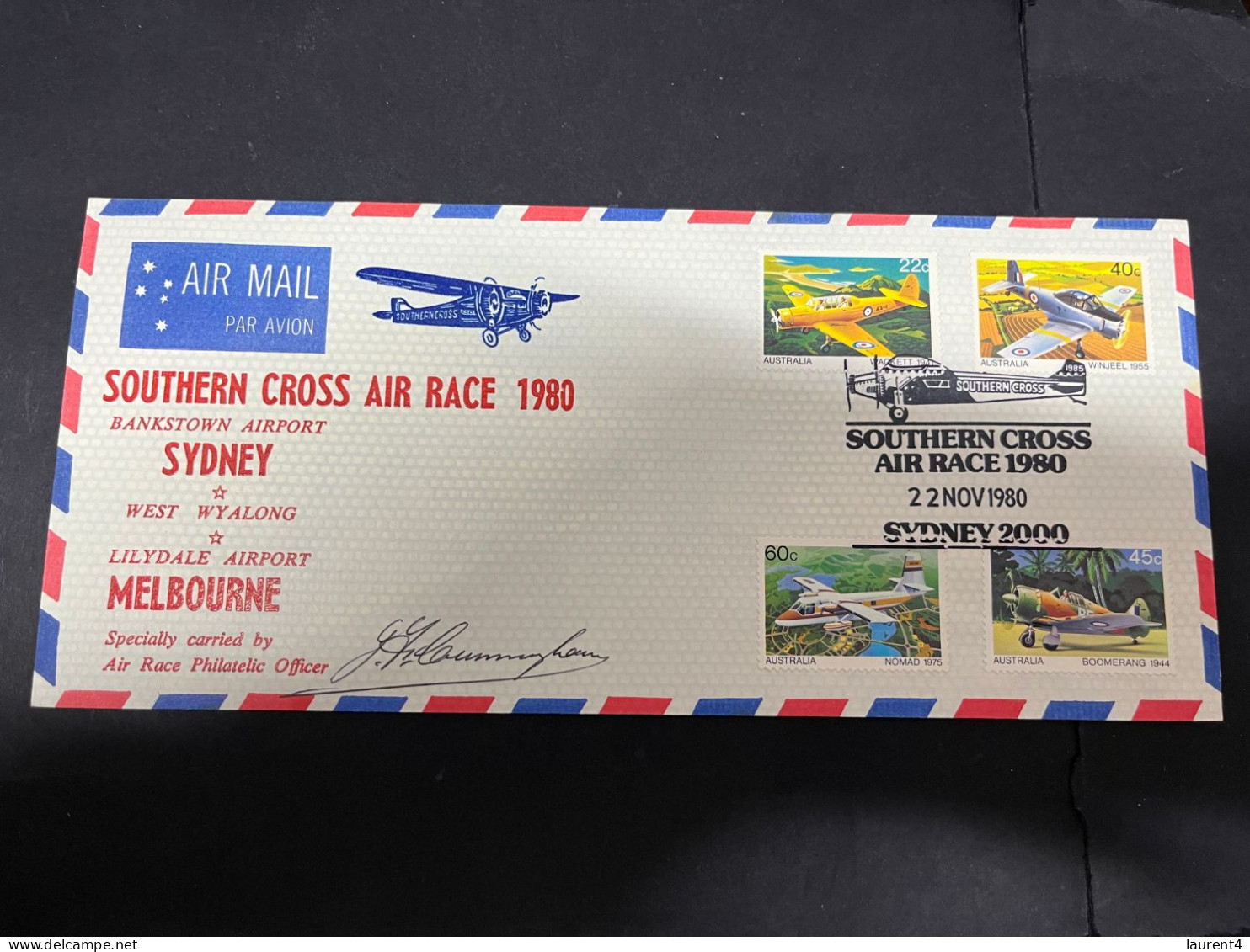 6-5-2024 (4 Z 20) Australia - 1980 - Southern Cross AirRace - Flugzeuge
