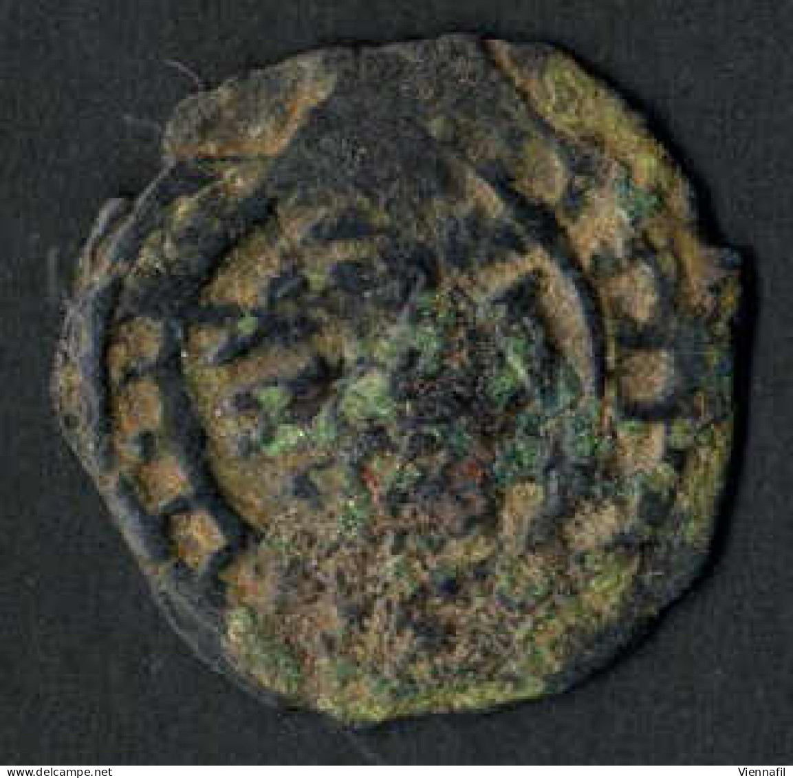 Anonym Nach 79-132AH, Fals, Ohne Jahr, Ar-Ramlah Beiz. Palme, Mich. 88, Schön, Selten - Islamische Münzen