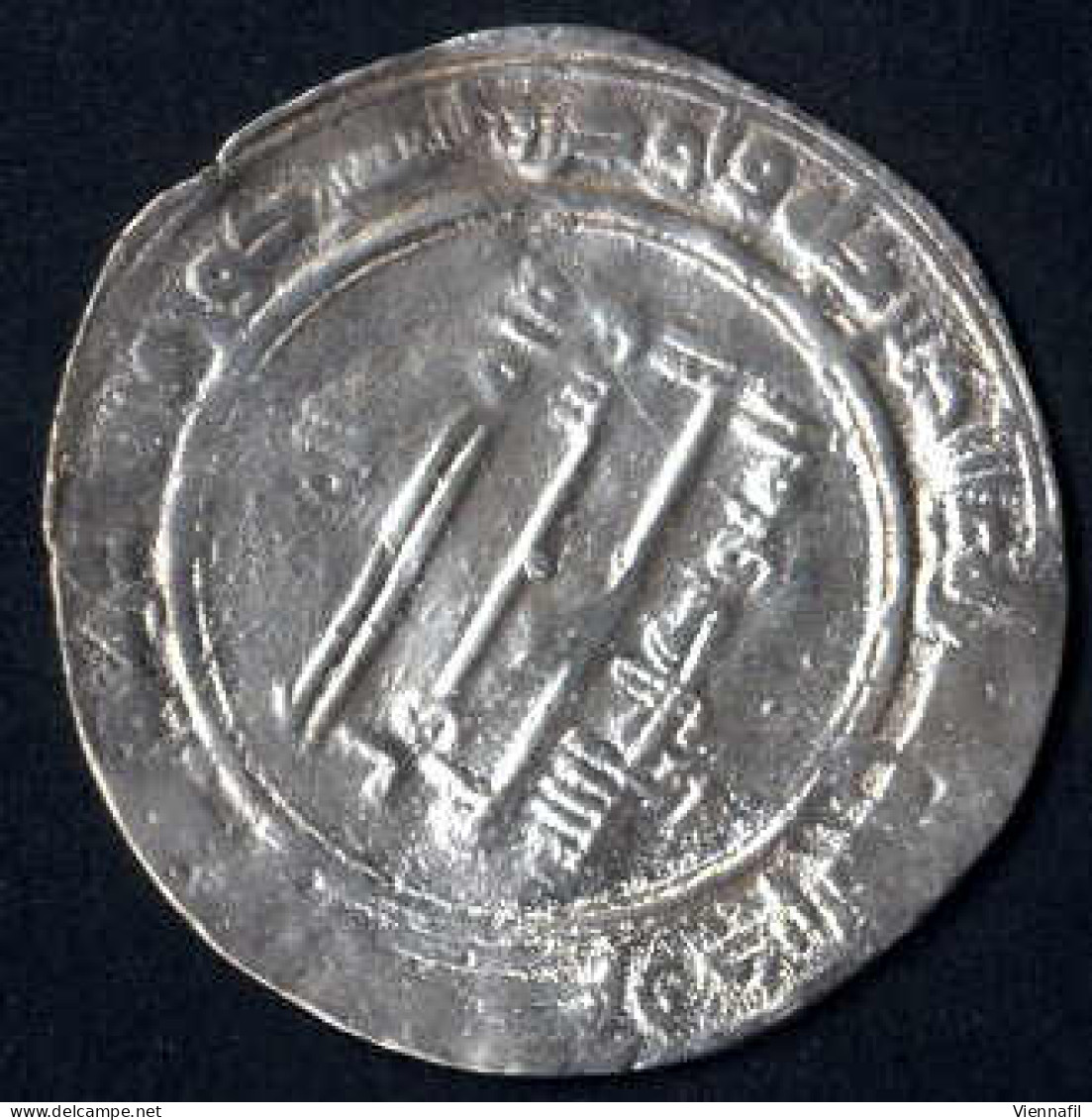 218-255AH 838-869, Dirham Silber, Verschiedene Jahre Und Münzstätten, Sehr Gut+ Loch, 6 Stück - Islamiques