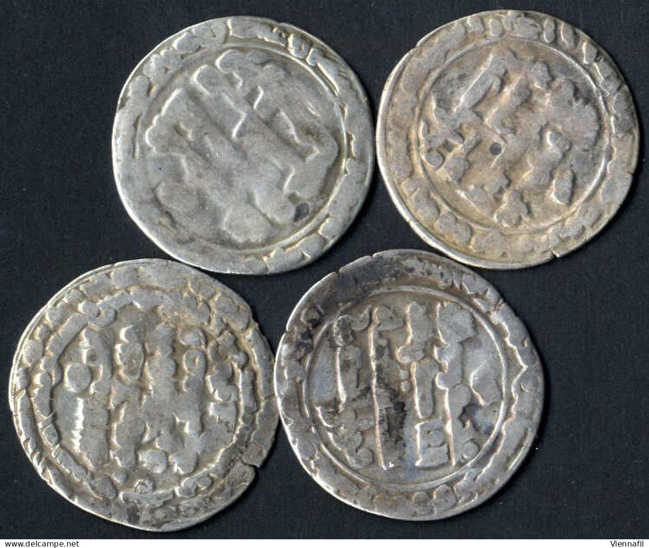 Baha ' Ad-Daulah, 379-403AH 989-1012, Dirham Silber, 397 Suq Al-Ahwaz, BMC 671, Mich 613, Schön, 7 Stück - Islamiques