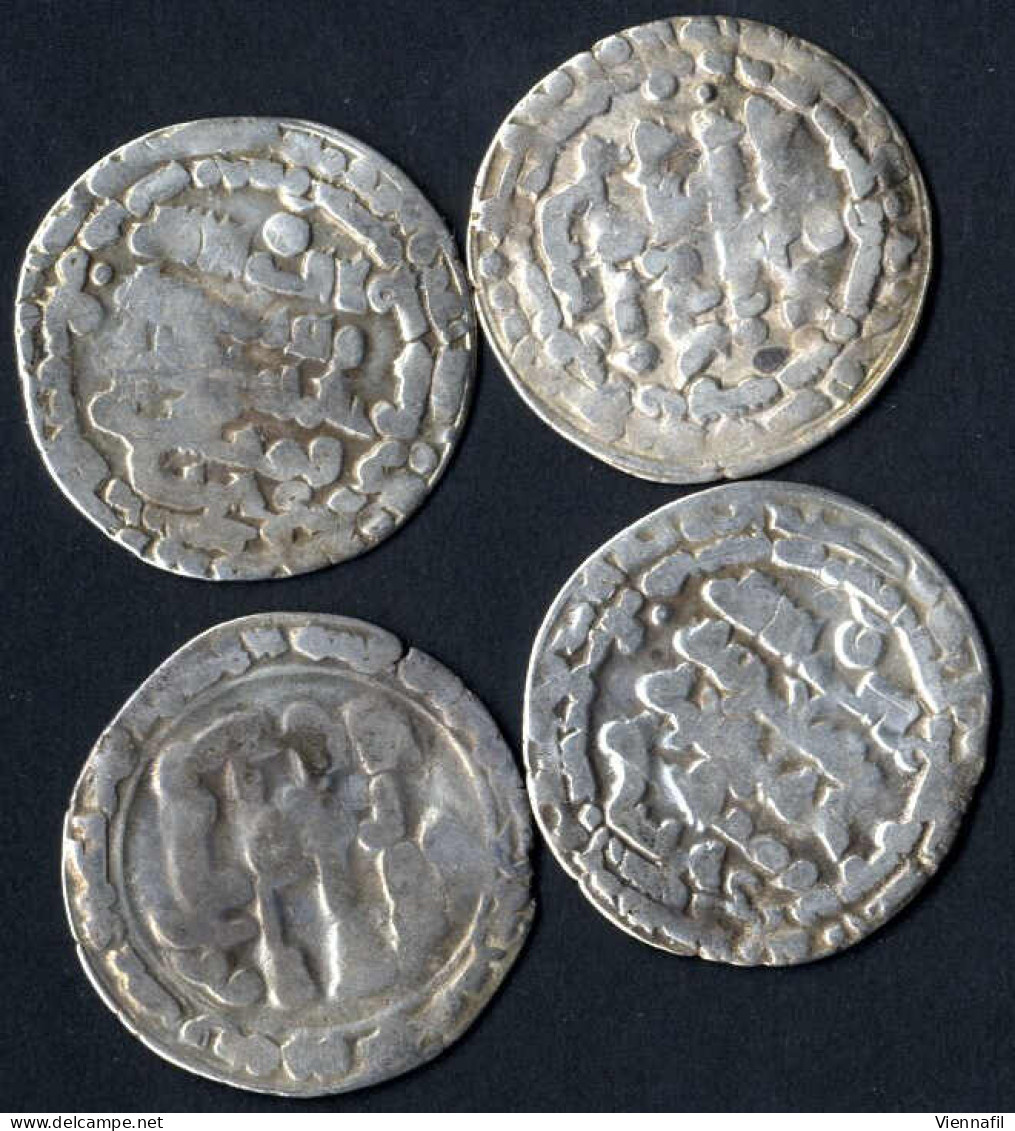 Baha ' Ad-Daulah, 379-403AH 989-1012, Dirham Silber, 397 Suq Al-Ahwaz, BMC 671, Mich 613, Schön, 7 Stück - Islamische Münzen