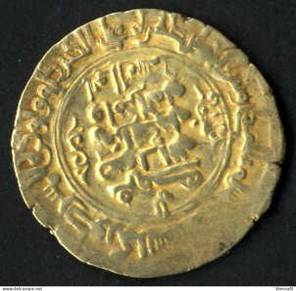 Mahmud, 388-421AH 998-1030, Dinar Gold, 406 Herat, BMC-!, Sehr Schön-, Selten - Islamic