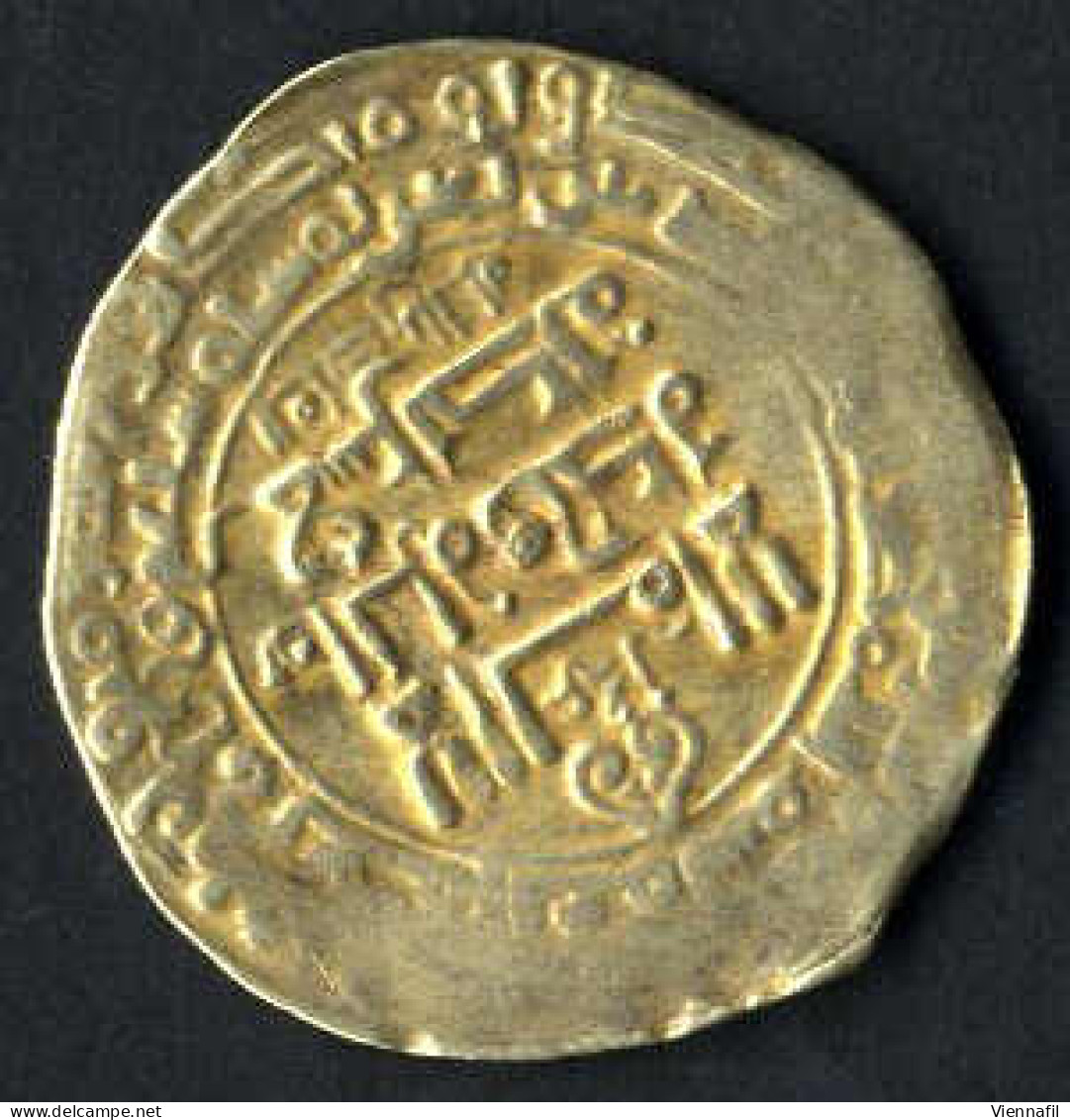 Mahmud, 388-421AH 998-1030, Dinar Gold, 407 Bhazna, BMC-!, Sehr Schön-, Selten - Islamiche