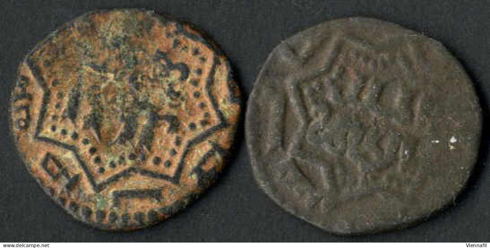 Az-Zahir Ghazi Gov. Haleb, 582-613AH 1186-1216, Fals, Jahr Xxx Haleb, Balog 659,664,570 Ff, Sehr Gut Bis Schön+, 5 Stück - Islamische Münzen