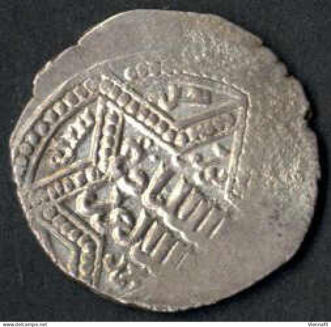 En-Nasir Yusuf II, 634-658AH 1236-1259, Dirham Silber, Jahr Xxx Haleb, Balog 739 Var. Abu Ahmad, Schön, Selten - Islamiques