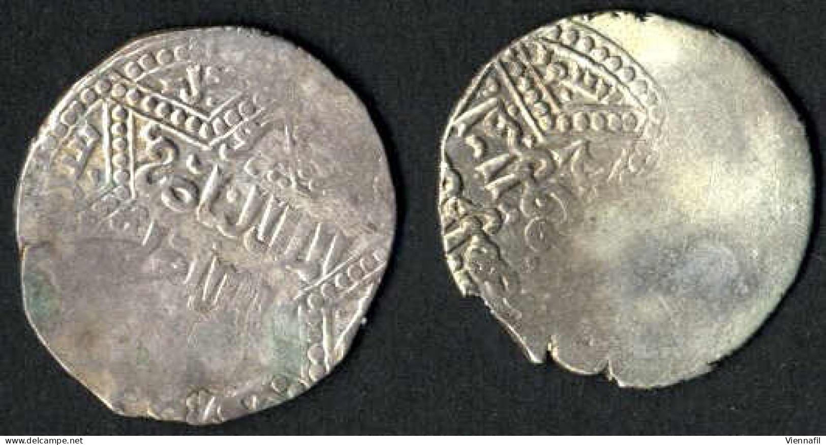 En-Nasir Yusuf II, 634-658AH 1236-1259, Dirham Silber, Verschiedene Jahre Haleb, Balog 727,729,738,749, Schön-, 6 Stück - Islamiche