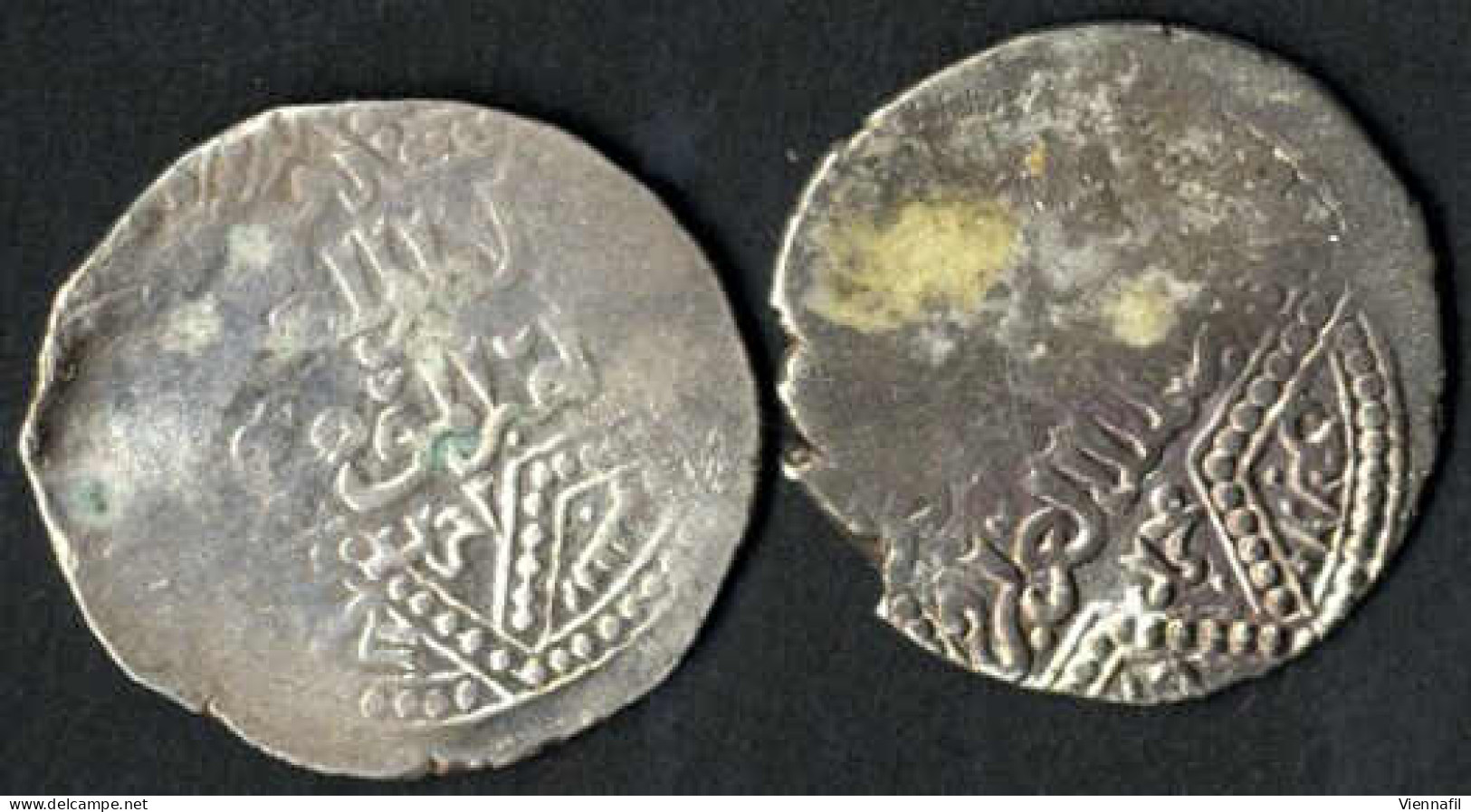 en-Nasir Yusuf II, 634-658AH 1236-1259, Dirham Silber, verschiedene Jahre Haleb, Balog 727,729,738,749, schön-, 6 Stück