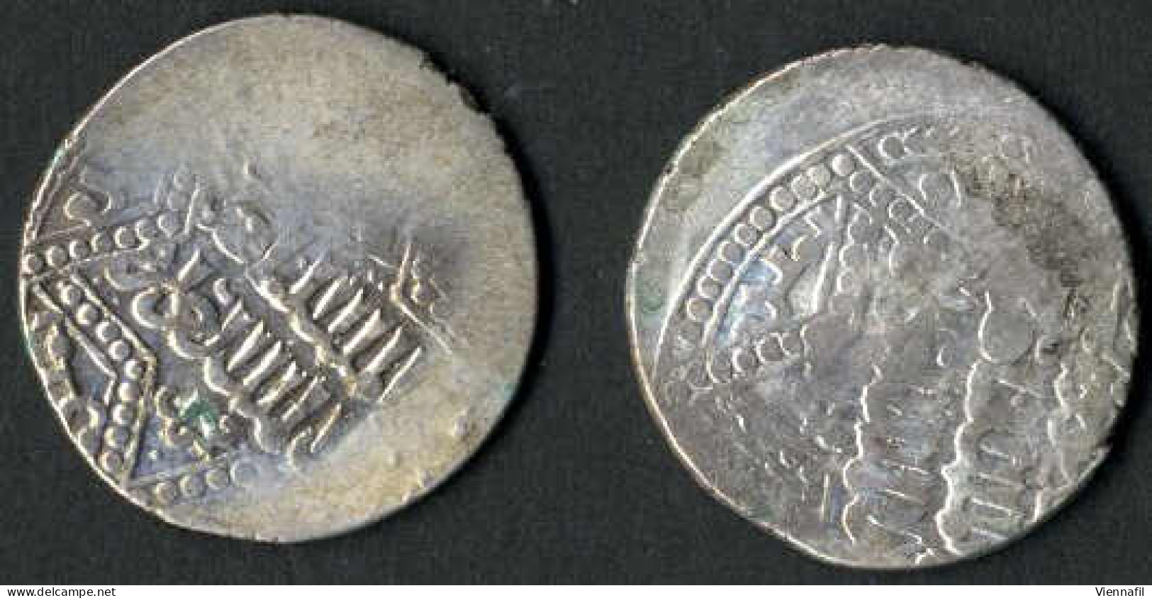 En-Nasir Yusuf II, 634-658AH 1236-1259, Dirham Silber, Verschiedene Jahre Haleb, Balog 745,748,749,751, Sehr Gut Bis Sch - Islamische Münzen