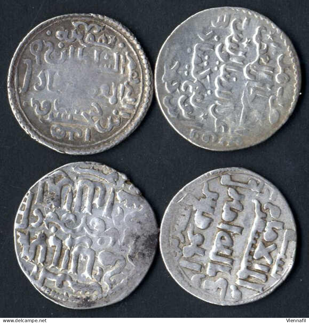 Kayqubad I., 616-634AH 1219-1236, Dirham Silber, 617,618,623 Qonya, 624 Ohne Münzstätte, BMC 123,125,129, -, Sehr Schön, - Islamic