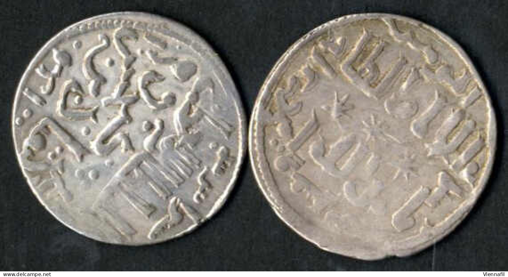 Kayqubad I., 616-634AH 1219-1236, Dirham Silber, 617,621,623,624,630 Siwas, Sehr Schön, 5 Stück - Islamische Münzen