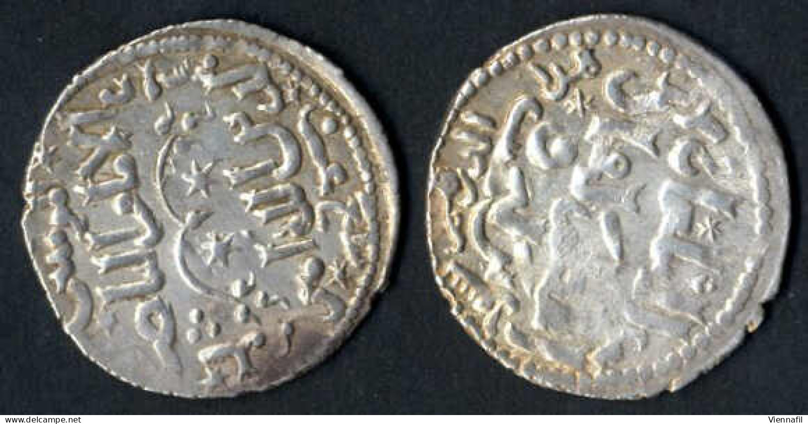 Kayqubad I., 616-634AH 1219-1236, Dirham Silber, 617,621,623,624,630 Siwas, Sehr Schön, 5 Stück - Islamische Münzen
