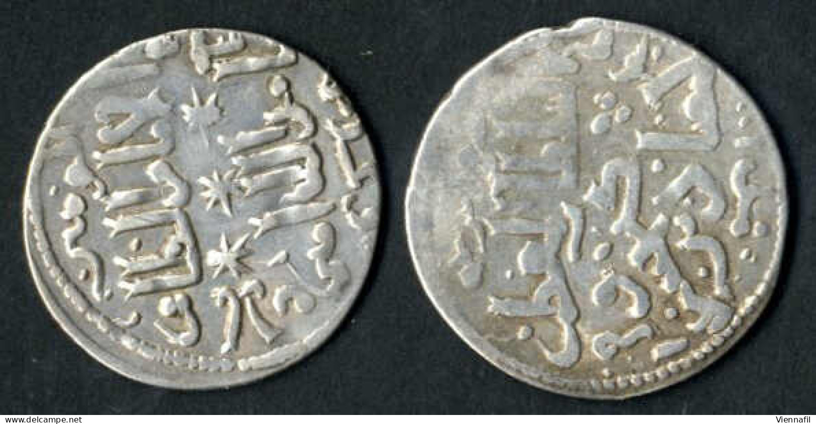 Kayqubad I., 616-634AH 1219-1236, Dirham Silber, 617,621,623,624,630 Siwas, Sehr Schön, 5 Stück - Islamische Münzen