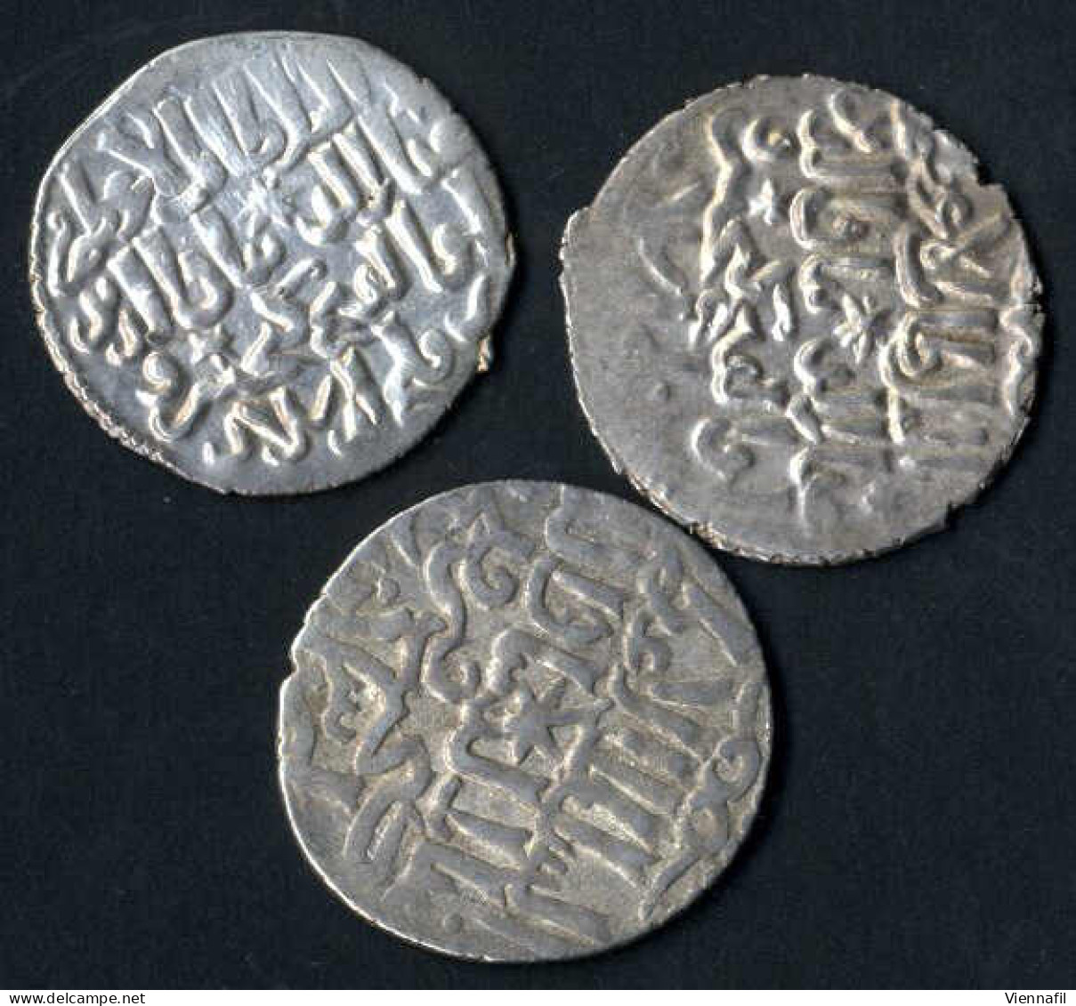 Kaykhusru III., 663-681AH 1265-1282, Dirham Silber, 664,666,670 Qonya, Henn -, BMC 273, Sehr Schön, 15 Stück - Islamiche