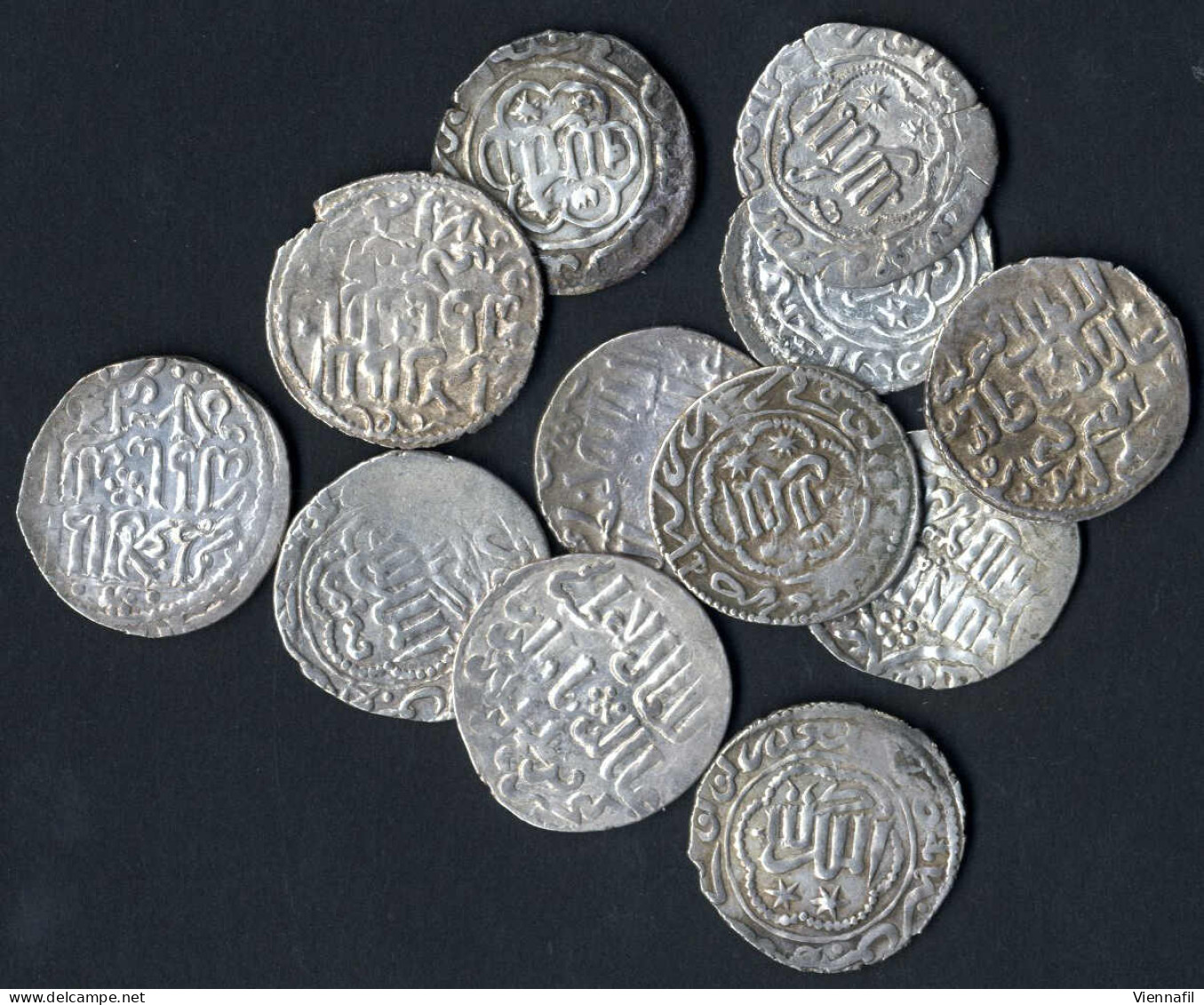 Kaykhusru III., 663-681AH 1265-1282, Dirham Silber, 664,666,670,671 Qonya, 664,668,670,671,673,674,678,680 Lulua, Sehr S - Islamische Münzen