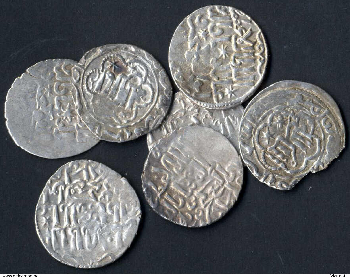 Kaykhusru III., 663-681AH 1265-1282, Dirham Silber, Verschiedene Jahre Lulua, Henn-, BMC-, Sehr Schön, 13 Stück - Islamiques