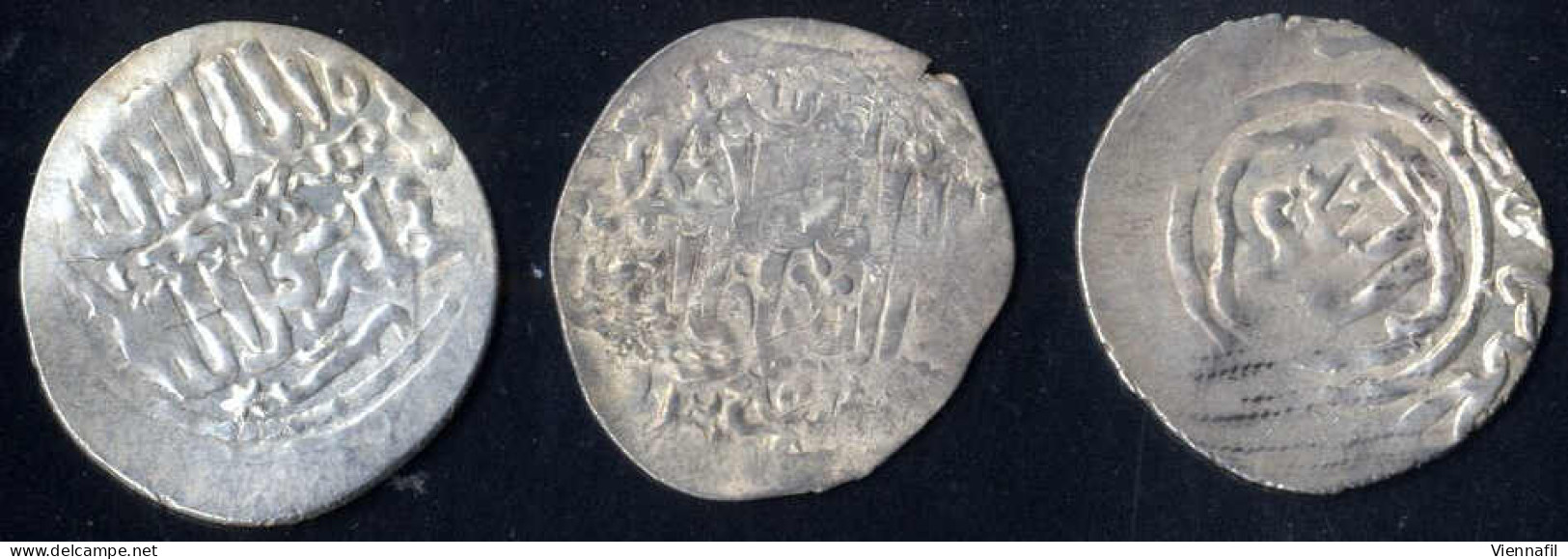 Mas'du II., 681-704AH 1282-1305, Dirham Silber, 68x, Ohne Jahr Ohne Münzstätte, 68x Henn Typ 1918, Schön - Sehr Schön-,  - Islamische Münzen