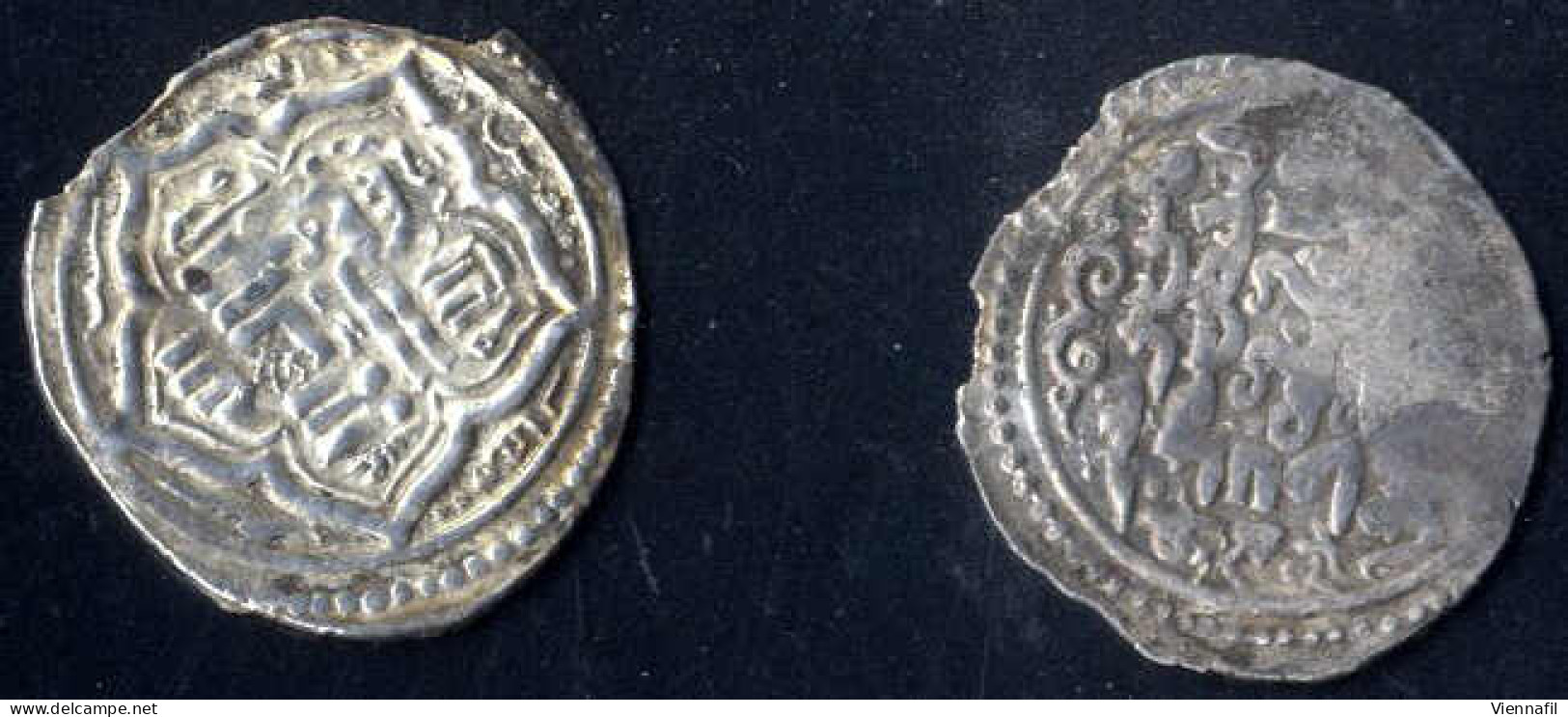 Ghazan Mahmud., 694-703AH 1295-1304, Dirham Silber, 700 Shiraz?, 701 Hamadano, Mich 1592, 1590f BMC 112, Sehr Schön- Aus - Islamiche